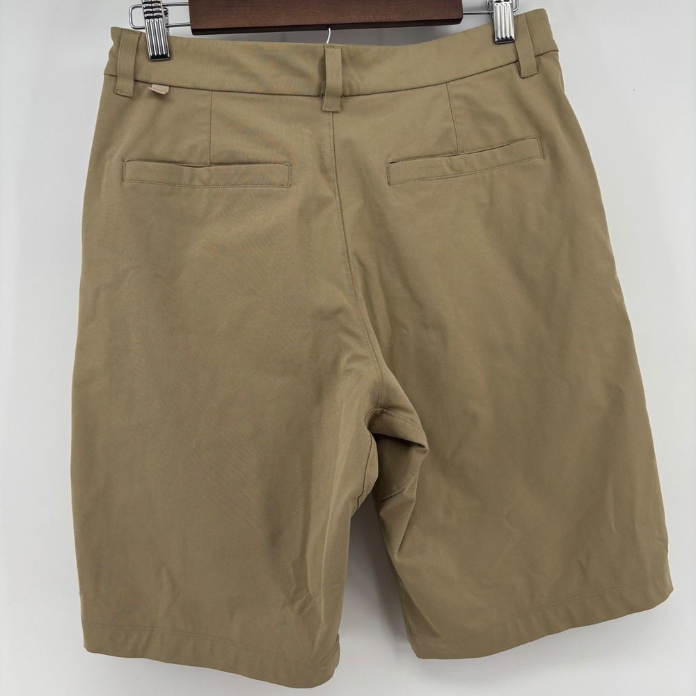 Lululemon Men Commission Shorts 28 Khaki Tan Warpstreme Chino 9" Inseam Gorpcore - Picture 6 of 6